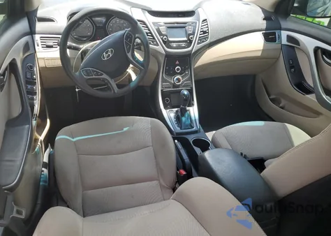 2016 Hyundai Elantra Se z USA, uszkodzony, nr VIN 5NPDH4AE1GH760284